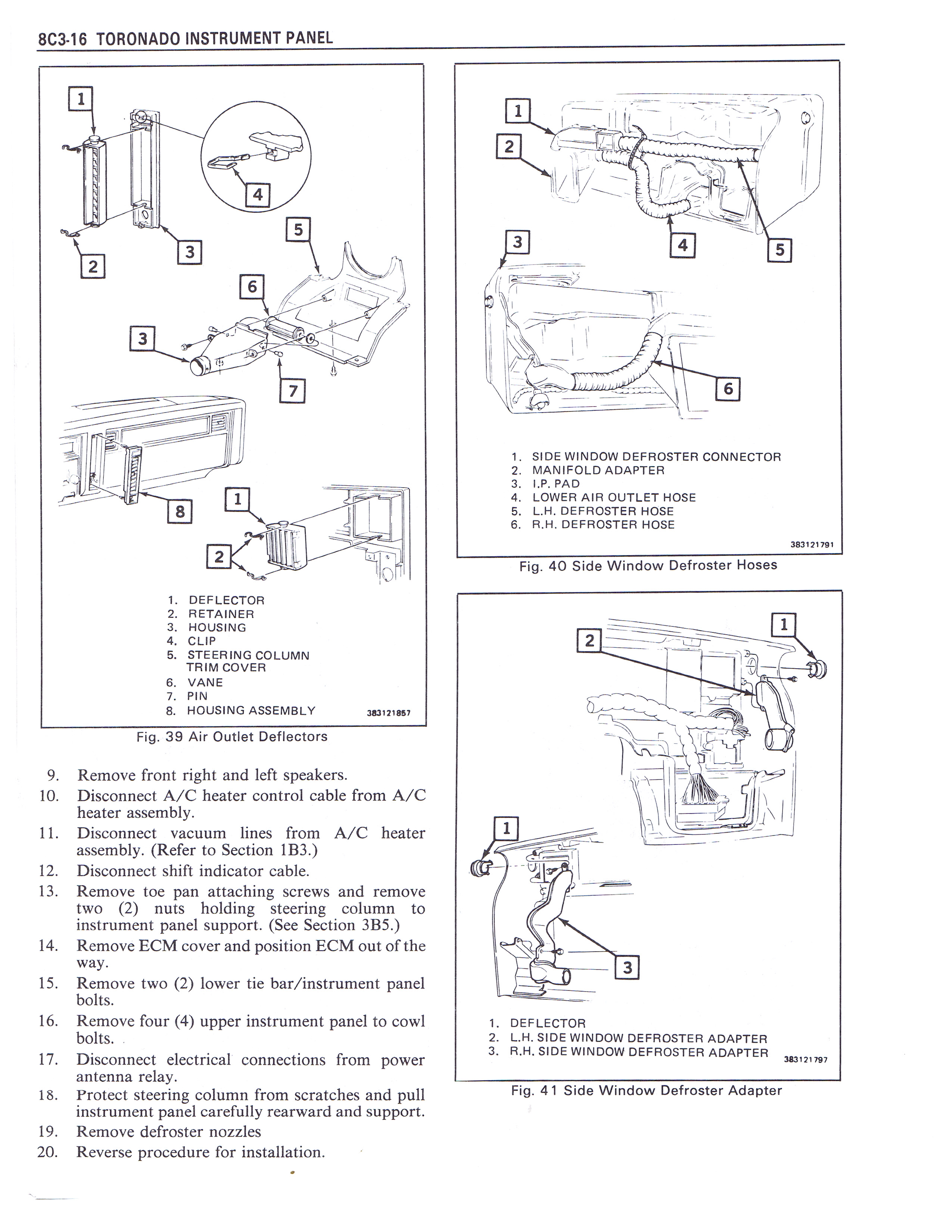 Chassis Electrical Instrument Panel 064